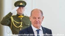 Канцлер Німеччини Шольц обіцяє збільшити військову допомогу Литві