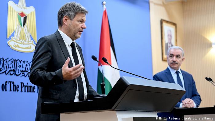 Palestine Ramallah |  Vice Chancellor Habeck visits the Palestinian Territories