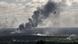 Columna de humo en la ciudad de Severodonetsk, Ucrania. Columna de humo en la ciudad de Severodonetsk, Ucrania.