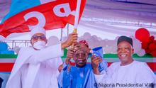 Nigeria APC Ergebnis
08.06.2022
Nigeria APC Präsidentschaftskandidat