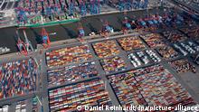 Deutschland Wirtschaft l Containerterminals im Hamburger Hafen