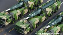  191001 -- BEIJING, Oct. 1, 2019 -- A formation of Dongfeng-17 conventional missiles attends a military parade during the celebrations marking the 70th anniversary of the founding of the People s Republic of China PRC in Beijing, capital of China, Oct. 1, 2019. PRC70YearsCHINA-BEIJING-NATIONAL DAY-CELEBRATIONS CN PanxYulong PUBLICATIONxNOTxINxCHN