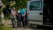 Evacuación de una mujer en Ucrania. Evacuación de una mujer en Ucrania.