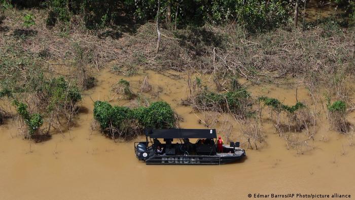 Encontrados pertences de desaparecidos na Amazônia
