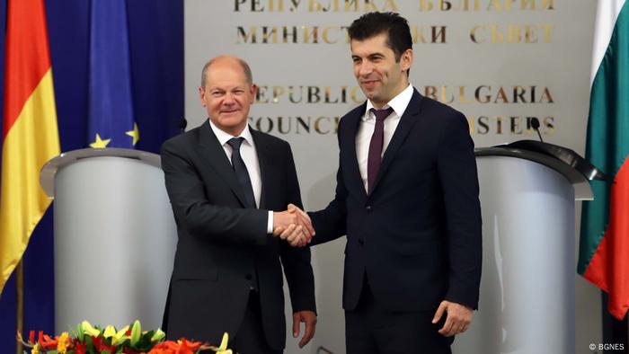 Bulgarien | PK Olaf Scholz und Kiril Petkow