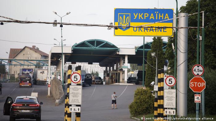 Punctul de trecere a frontierei polono-ucrainene Medyka