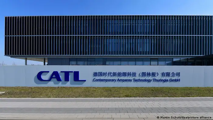 中国电池巨头宁德时代在德国设有工厂，今年正式进入量产阶段