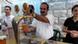 Master-brewer Nadim Khoury serves a beer Master-brewer Nadim Khoury serves a beer
