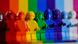 Rainbow-colored Legos to celebrate the LBTQ+ community Rainbow-colored Legos to celebrate the LBTQ+ community