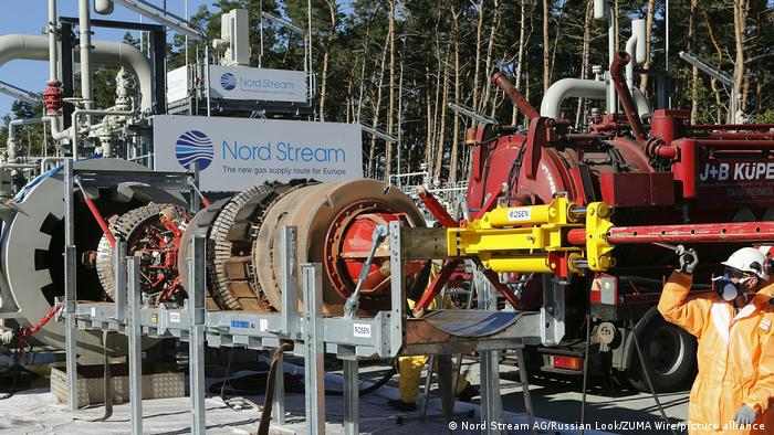 Instalaciones de Nord Stream.