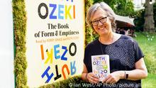 Ruth Ozeki attends the 2022 Women's Prize For Fiction Winner's Ceremony, in London, Wednesday June 15, 2022. The prize, which is now in its 27th year, is open to original works of fiction written in English by women around the world, with the winner receiving £30,000. This year's nominees are Lisa Allen-Agostini for The Bread the Devil Knead, Meg Mason for Sorrow and Bliss, Ruth Ozeki for The Book of Form and Emptiness, Elif Shafak for The Island of Missing Trees, Louise Erdrich for The Sentence and Maggie Shipstead for Great Circle. (Ian West/PA via AP)