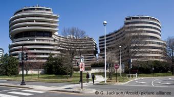 Außenansicht des Watergate-Komplexes in Washington