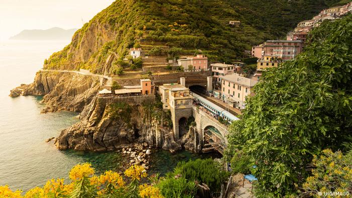 A small seaside town found along the Italian Riviera