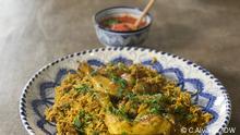 Majbús de pollo de los Emiratos Árabes
