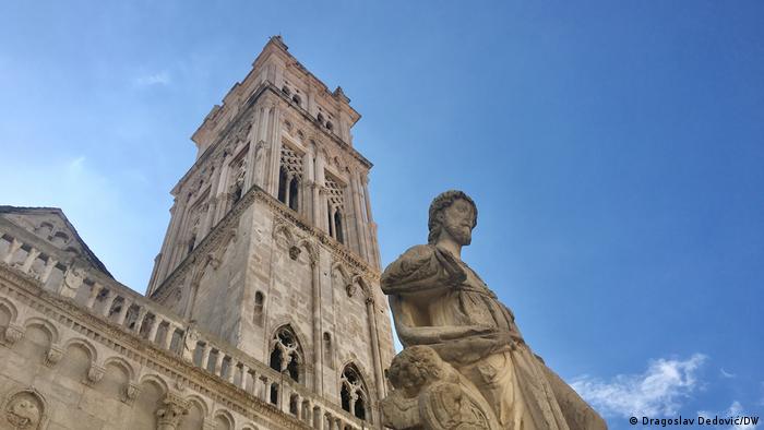 Kroatien Trogir | Glockenturm der Laurentius-Kathedrale