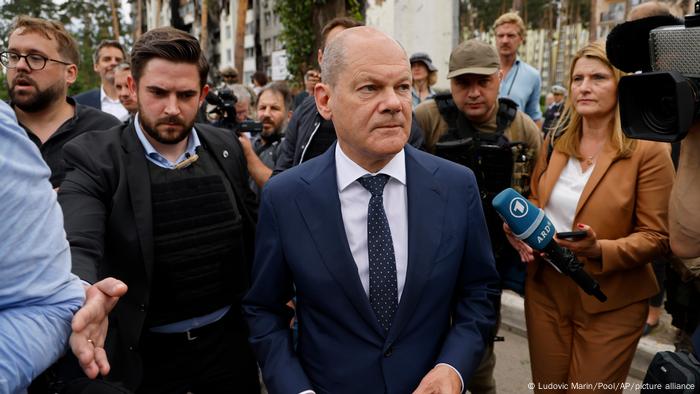 Ukraine | Bundeskanzler Scholz in der Ukraine