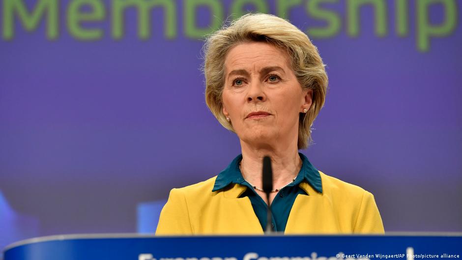 Von der Leyen anuncia plan para corte total del gas ruso