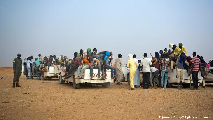 Niger I Migranten in Agadez (Foto: Jerome Delay/AP/picture alliance)