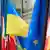 Прапори України, ЄС та інших європейських країн (символічне фото)