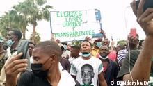 Protest in Angola für freie und transparente Wahlen