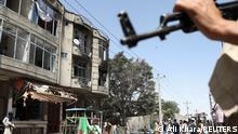 18.06.2022
A general view of the site where an explosive-laden vehicle detonated amidst an attack on a Sikh Temple in Kabul, Afghanistan, June 18, 2022. REUTERS/Ali Khara