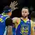 Stephen Curry feiert seinen vierten Meistertitel mit den Golden State Warriors