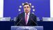 European Commission Vice President Margaritis Schinas giving a speech in Strasbourg on December 15, 2021 European Commission Vice President Margaritis Schinas giving a speech in Strasbourg on December 15, 2021