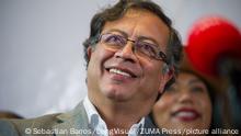17.06.2022
June 17, 2022, Bogota, Cundinamarca, Colombia: Left-wing presidential candidate Gustavo Petro of the Political alliance 'Pacto Historico' gives a press conference after the national work table with his political allies in Bogota, Colombia June 17, 2022. Photo by: Sebastian Barros/Long Visual Press (Credit Image: Â© Sebastian Barros/LongVisual via ZUMA Press Wire