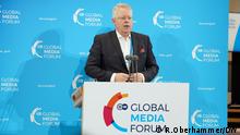 20.06.2022 *** Peter Limbourg, Intendant der DW, eröffnet das Global Media Forum 2022 im Plenarsaal des WCCB Bonn. 