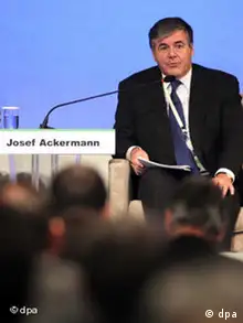 Josef Ackermann Seoul Business Forum