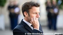 Frankreich Emmanuel Macron 