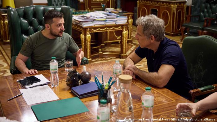 Ukraine-Krieg - US-Schauspieler Stiller