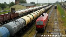 21.06.2022
Freight train wagons from Russian enclave Kaliningrad are seen at the border railway station in Kybartai, Lithuania June 21, 2022. REUTERS/Ints Kalnins