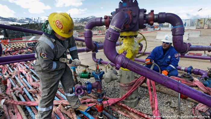 Extracción de gas a través de fracking en Colorado, EE. U
