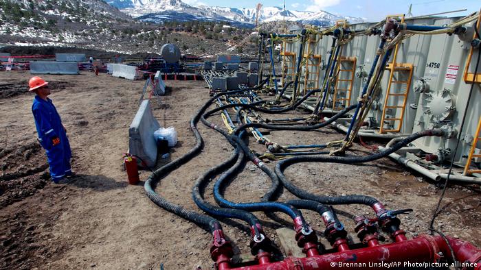 Urządzenia do frackingu w Colorado (USA)