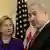 US Secretary of State Hillary Clinton and Israeli Prime Minister Benjamin Netanyahu