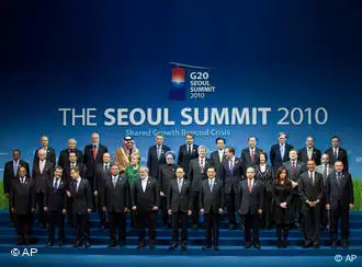 G20首尔峰会闭幕