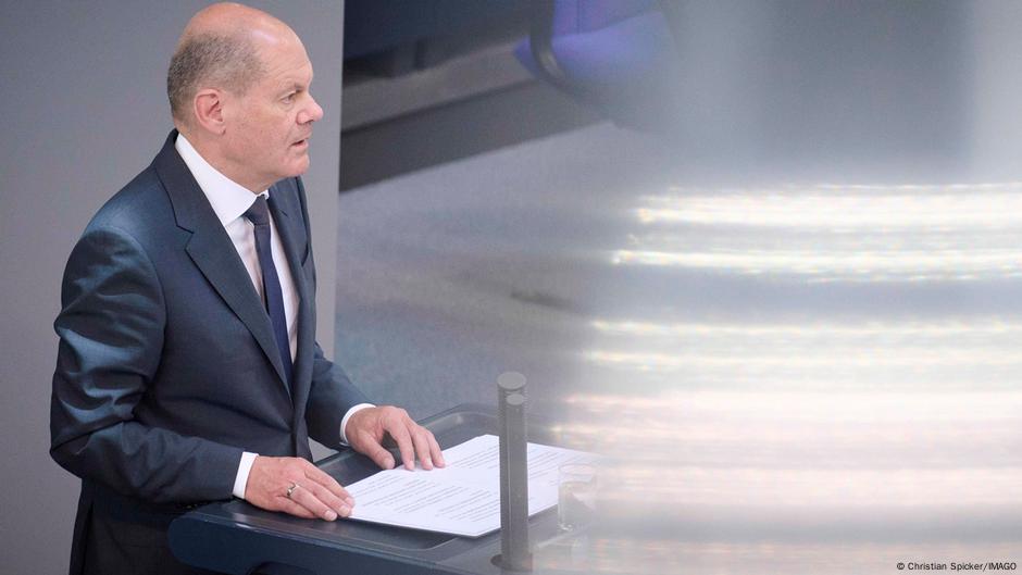 Kanzler Olaf Scholz will "Marshall-Plan" für die Ukraine