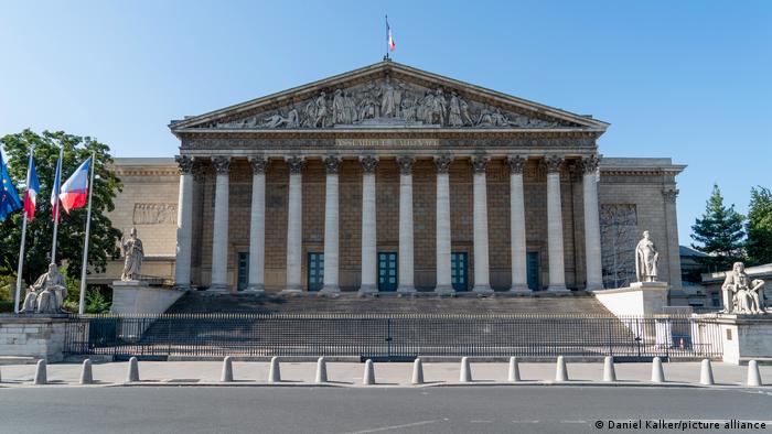Frankreich Nationalversammlung in Paris