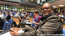 Abdoulaye Diallo, du Centre de presse Norbert Zongo au Burkina, était invité au Forum mondial des Médias de la Deutsche Welle.
Autorin: Carine Debrabandère (DW)
