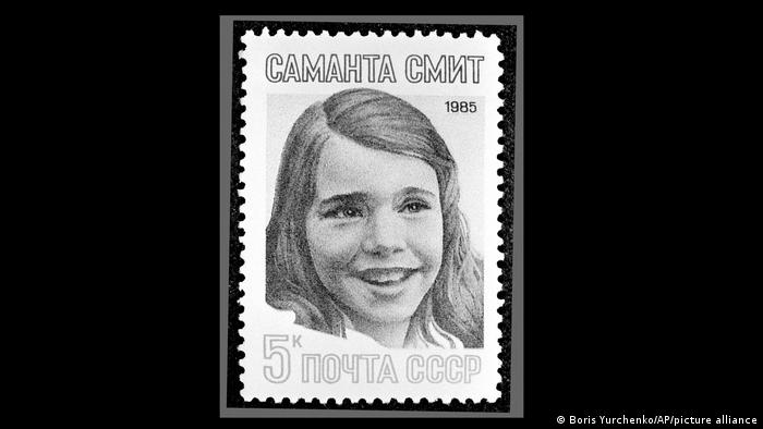 В СССР дори създават марка в памет на Саманта Смит.