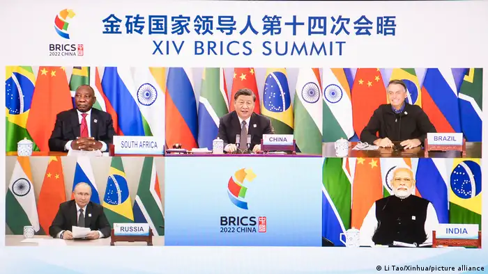 BRICS Virtuelles Gipfeltreffen 2021