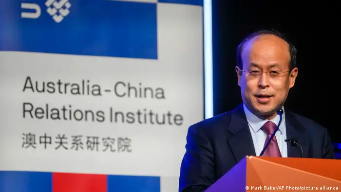中国驻澳大利亚大使肖千（资料图片）