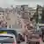 Street traffic in Kumasi