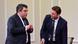 Вицепремиерот за европски прашања, Бојан Маричиќ и министерот за надворешни работи Бујар Османи