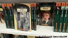 Russische Bücher in ukrainischen Läden.
Ort: Kiew
Datum: 24.6.2022