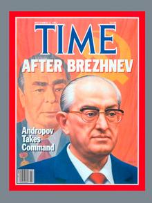 TIME Cover Yuri Andropov 1982