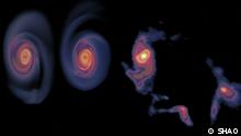 Astrónomos descubren un extraño objeto en espiral que gira alrededor del centro de la Vía Láctea