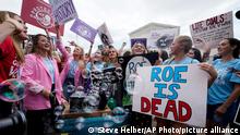 USA | Supreme Court | Proteste gegen Änderung Abtreibungsgesetz