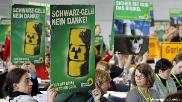 Flash-Galerie Themen der Grünen Atomausstieg